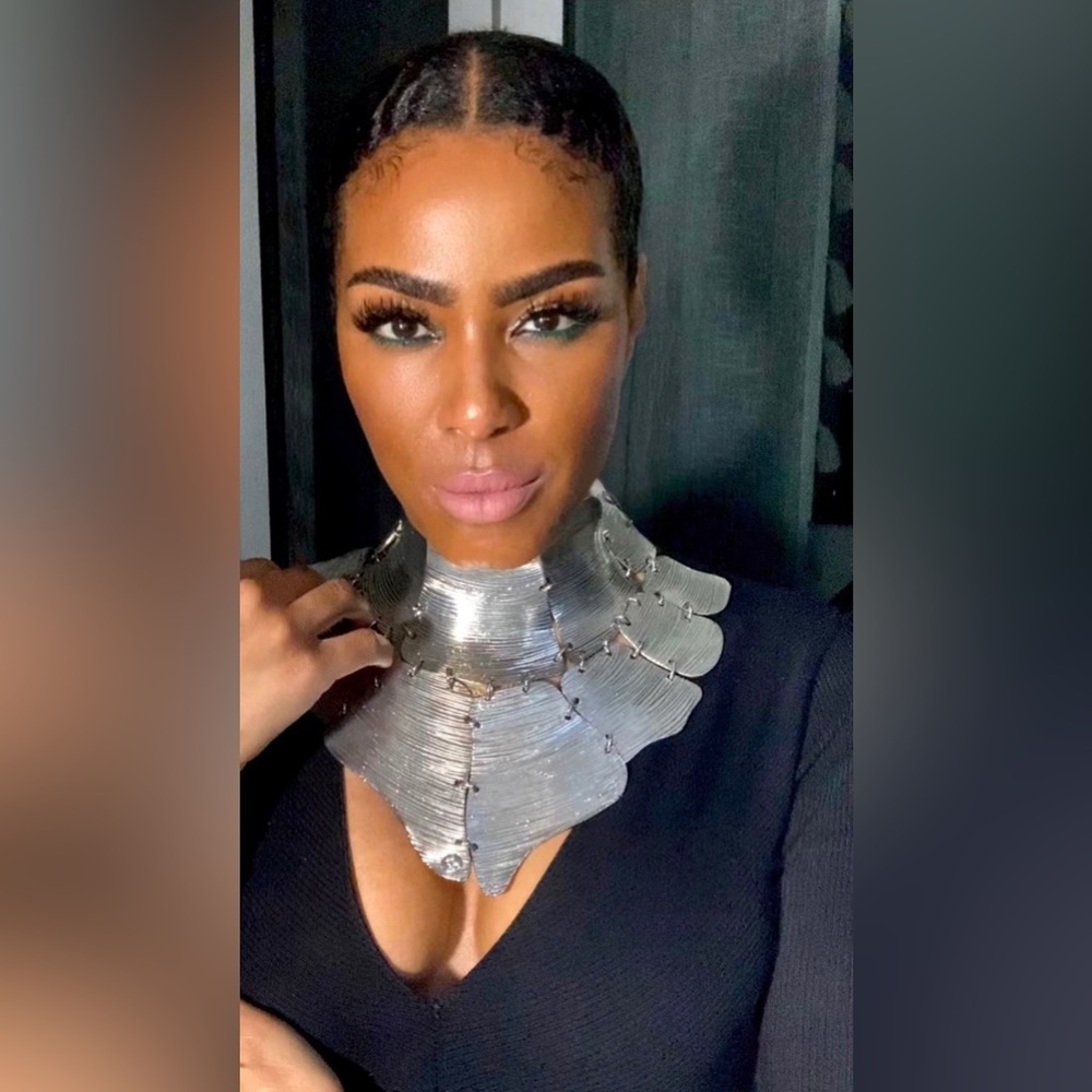 Gucci “Runway” Silver Choker